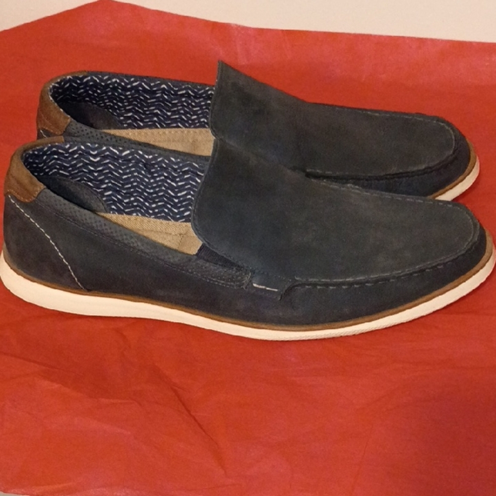 Crown Vintage Men's Loafers - Black and Tan